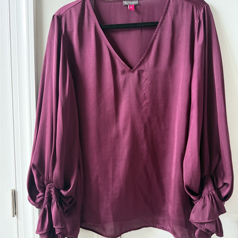 Elegant Purple Women's Top